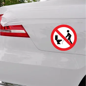 Bodite Previdni, Avto Nalepke za Wc PVC Osebno Opozorilni Znak Smešno Avtomobilsko Okno Ustvarjalne Pribor Iskanje Ornament