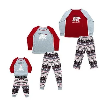 Božič Družinski Ujemanje Pižamo Komplet Moški Ženske Baby Snežinka Sleepwear More
