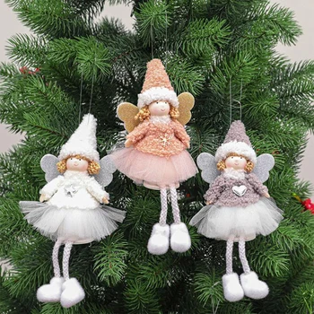 Božični Okraski Ustvarjalne Božič Obesek Star Človek, Snežaka Lutka Božično Drevo Obesek Mini Lutka