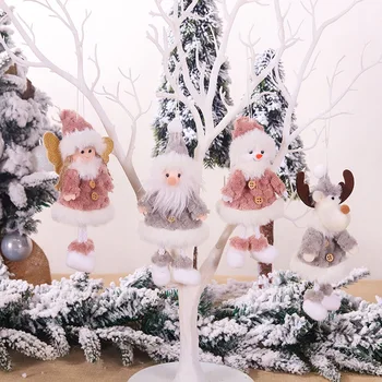 Božični Okraski Visi Angel Doll Božični Okraski za Dom, Božični Okraski, Okraski za Božična Drevesa Novo Leto