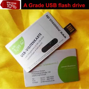 Brezplačna dostava: razred 32GB 64GB 16GB kovinski kreditne kartice USB ključek s polno barvo, logotip, tiskanje