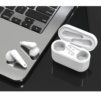 Brezžična tehnologija Bluetooth 5.0 Slušalke 3D Stereo šumov, Slušalke Športne Čepkov s Polnjenjem Primeru