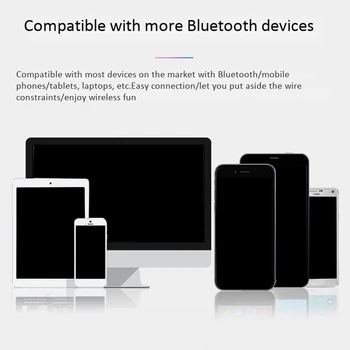 Brezžična tehnologija Bluetooth Zvočniki Pisane Luči Bas Prenosni Podporo MP3 FM TF Kartice Avto Bluetooth Zvočniki