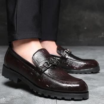 Britanski Stil Moških Obleko Čevlje Poslovanje, Formalno Čevlji Moški Modni Gentlemanlike Moških Oxfords