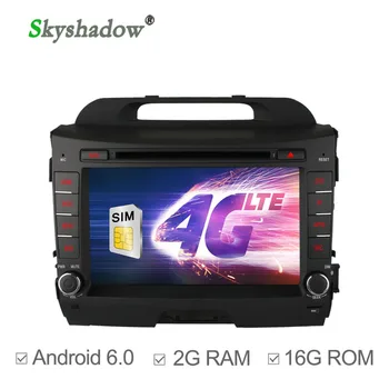 C500 Android 6.0 4G LTE SIM Avto DVD predvajalnik, GPS za KIA sportage r Sportage 2010-RDS Radio, Bluetooth, wifi 2 gb RAM-a DVR kamera