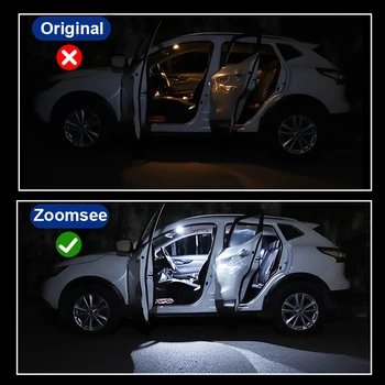 Canbus Napak LED Notranja Kupola Zemljevid Luči Komplet Za Toyota Corolla Auris E15 E18 2006-2020 Vozila Prtljažniku Avtomobila Žarnica Svetilka Deli