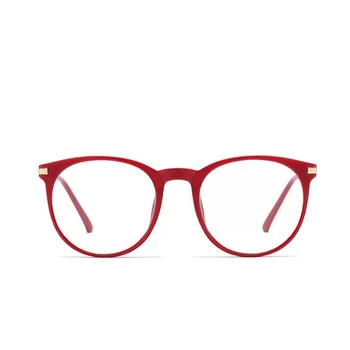Candy Barve Oči Očala Ženske Retro Jasno Optičnih Očal Okvir Spektakel Oculos Pregleden Okrogle Očala Anti-modra Svetloba