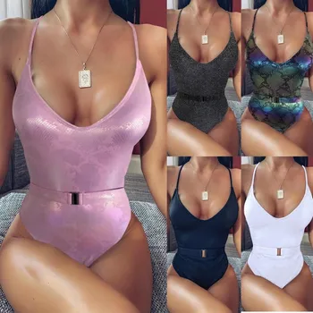 Caze Kyts 2020 nove ženske kopalke enodelne kopalke seksi bikini bazen stranka obmorskih igra