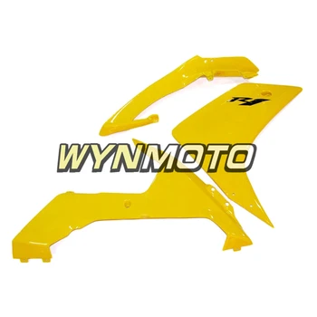 Celotno ABS Plastike Vbrizgavanje Čista Rumena Zajema Motocikel Fairings Za Yamaha YZF R1 Leto 2007 2008 Oklep Kit Telo Okvirji