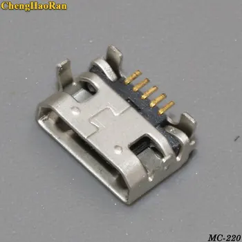 ChengHaoRan 5-200pcs mini priključek Mikro USB priključek za polnilnik Port Priključek priključek za Lenovo TAB 2 A10-70 A7600 A3000H 10.1