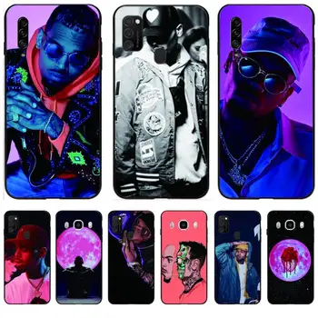 Chris Brown Rap pevec Primeru Telefon Za Samsung M10/20/30/21/30S J4 2018 J4/J6 plus A91 S10Lite Primerih
