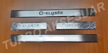 Citroen Elysee Chrome Laser Peska Vrata Polico 4 Prç. (2012-2016)