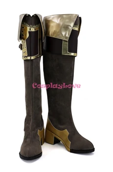CosplayLove SINoALICE Cosplay Shoes Hansel Gretel Cosplay Shoes Boots For Halloween Christmas