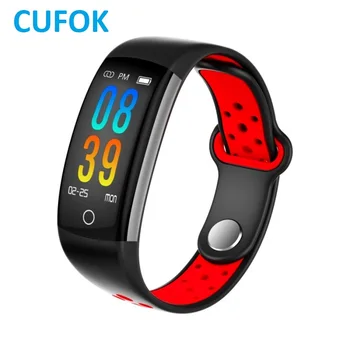 CUFOK V6 Bluetooth Smart Band Nepremočljiva Športna Fitnes Zapestnica Moški Ženske Krvni Tlak Manšeta Dejavnosti Tracker Smartband