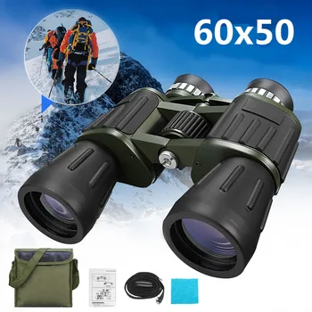 Daljnogled Night Vision 60x50 Močan Zoom HD Optika za Zunanjo Kampiranje Potovanja SDF-LADJA