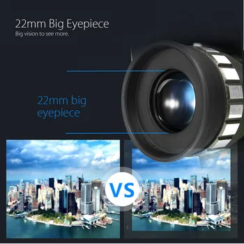 Daljnogled Night Vision 60x50 Močan Zoom HD Optika za Zunanjo Kampiranje Potovanja SDF-LADJA