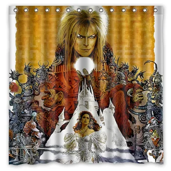 David Bowie Dekorativni Tuš Zavesa Nepremočljiva Tkanine iz Poliestra Kopalnica Zavese Osebno Kopel Zasloni 71*71 palčni