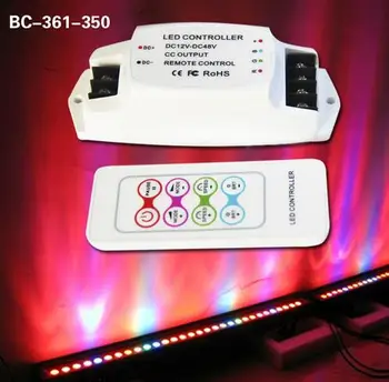 DC12-48V LED RGB krmilnik RF daljinski CC LED cotroller za 3W 700MA LED stenska podložka