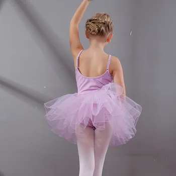 Dekleta Balet Ples Obleka za Otroke Poletni Zanko Plesno Obleko Dekleta' Balet Obleko Ples Costomes Otrok Uresničevanje Obleko D0776