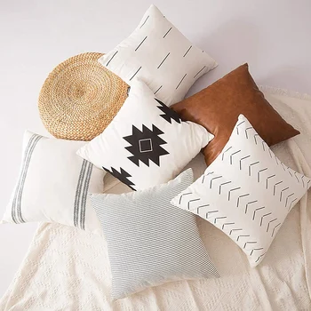 Dekorativne Pillowcases So Primerni Le za Zofe, Zofe ali Posteljo Sklopov 6 Kosov 18 X 18 Cm Sodobno Načrtovanje Kakovosti