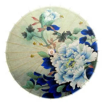 Dia 84 CM ljubek peony slika naoljen papir dežnik kitajski ročno klasične ženske dež darilo zbirka dežnik
