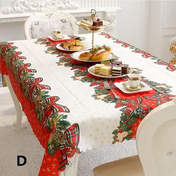 DishyKooker Božič Tabela Kritje Pravokotnik Tiskanje Prt za Restavracijo Gospodinjski Dekoracijo