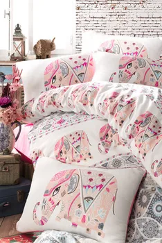 Doma Slon Dvojne Rjuhe Kritje Nastavite Enostavno Železa posteljnina določa Evropska velikost luksuzni tolažnik postelja kritje domačega tekstilnega