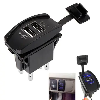Dvojno Napajanje USB Polnilnik Carling ARB Rocker Stikalo Luči LED Avto, Čoln na 12V 24V 3.1 Avto Styling