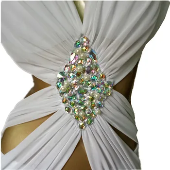 Eksplozije modeli bikini kopalke ročno zašiti pearl diamond bikini očesa kopalke
