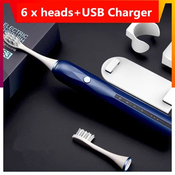 Električna zobna ščetka Močan Ultrazvočno Sonic USB Polnjenje Zob Stroj Elektronski Beljenje Zob Ščetko Oral