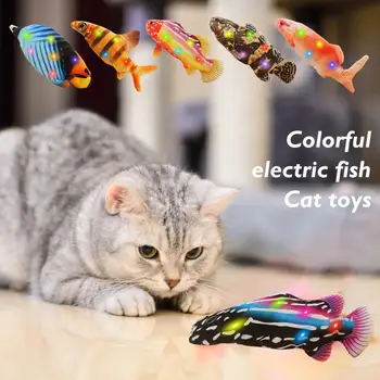 Električni Premikanje Mačka, Ki Ribe Igrača Smešno Interaktivne Mahajoč Ribe Mačka Igrača Za Mačka Muca Kitty Igrače Za Hišne Živali
