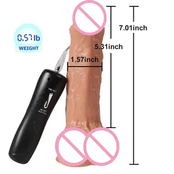 Električni sesalni simulacije dildo, vibrator penis ženska masturbacija analni dildo masaža vagine nepremočljiva adult sex igrače