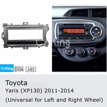 En Din Avto Fascijo Radio Plošča za Toyota Yaris (XP130) za obdobje 2011-(Levo in Desno Kolo) Armatura za Vgradnjo Namestite Ploščo Ploščo Adapter