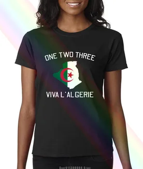 En Dva Tri Viva Alžirija T srajce Znoj shirt Velikost Sxxxl