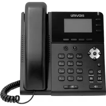 Escene Univois U1 IP Telefona Črna
