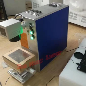 Fiber Laser Marking Pralni 30W Kovin Graviranje Stroj