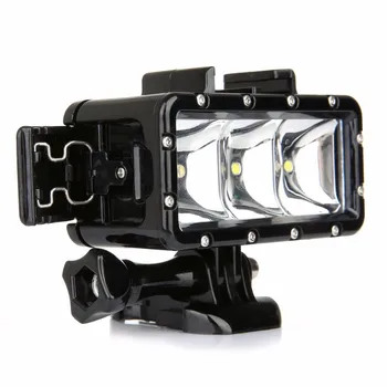 Fotoaparat, vodoodporna LED flash video lučka,Potapljaška svetilka svetilka Za SJCAM SJ4000 wifi SJ5000 SJ5000X SJ6000 SJ7000 SJ9000 M10 M20