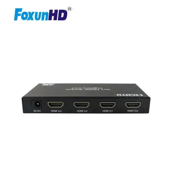 Foxun 3X1 HDMI2.0 Stikalo s CEC HDR 18Gbps 3 Input 1 Izhod HDMI Preklopnik 4k