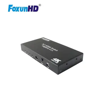 Foxun 3X1 HDMI2.0 Stikalo s CEC HDR 18Gbps 3 Input 1 Izhod HDMI Preklopnik 4k