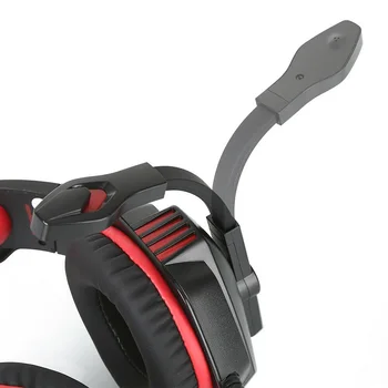 Gaming Naglavne Slušalke z Zložljive Mikrofon in RGB Svetlobe Zmanjšanje Hrupa Igralec Slušalke Za Igro PS4 Prenosni RAČUNALNIK