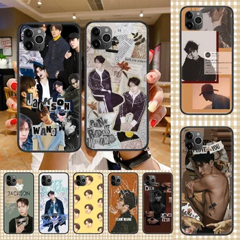 Got7 Jackson Wang Telefon Primeru Zajema Trup Za iphone 5 5s se 2 6 6s 7 8 12 mini plus X XS XR 11 PRO MAX black slikarstvo mehko lupini