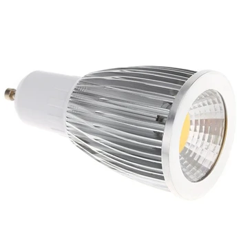 GU10 9W COB LED Žarnice Luči Varčevanja z Energijo, Visoko Zmogljivost Žarnica Svetilka 85 - 265V Toplo Bela