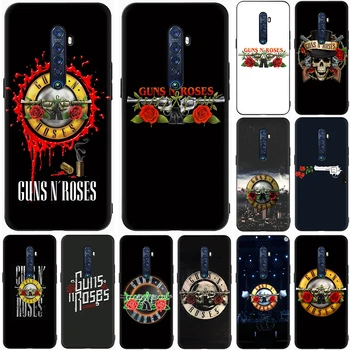 Guns N' Roses Silikonsko Ohišje za Realme A5 2 3 5 6 Pro 5i 5s 6i Q, X2 XT X50 X Lite C2 C3 C11 C12 C15 Zadnji Pokrovček