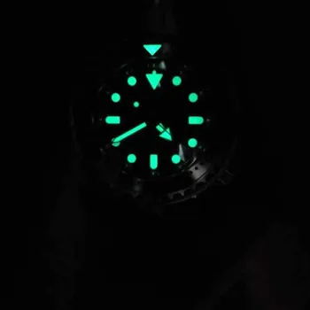 HEIMDALLR 1000M Moški Potapljač Watch Nepremočljiva Zlato Oklopljen Črn PVD Prevlečeni Primeru NH35A Samodejno Ure Tuna Mehanska ura