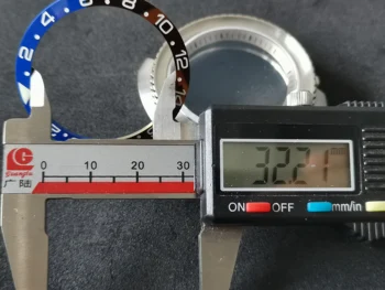 Heimdallr Watch Keramične Plošče 39 mm Za SPR777 Japonska C3 Svetlobna Abalone 6309 Zamenjava Keramični Obroč Spremenjen Potapljanje GMT Watch