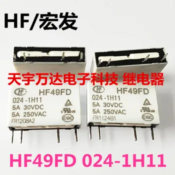 HF49FD 024-1H11 12VDC 5A 4PIN 24V DC24V Rele