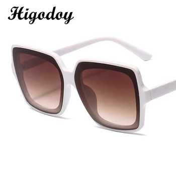 Higodoy Retro Ženske Kvadratnih Sončna Očala Prevelik Luksuz Blagovne Znamke Plastičnih Sunglass Moških Uv Zaščito Gafas De Sol Oculos Očala