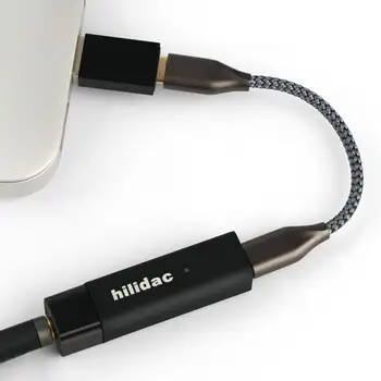 Hilidac Audirect Žarka 2 USB DAC & Slušalke Ojačevalnik Polno MQA Opravljanja ESS9281C Pro DSD128 32Bit/384kHz Uravnoteženo 4.4 mm Izhod