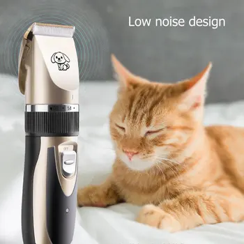 Hišne Las Clipper Akumulatorska Električna Mačka Pes Hair Trimmer Brivniki Cat Grooming Pralni Električne Škarje Clipper