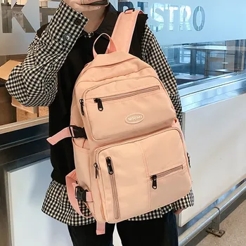 HOCODO Oxford Krpo Nepremočljiv Nahrbtnik Ženske Anti-Theft Visoko Kakovostna Barva Schoolbags Za Najstniške Priložnostne Potovanja Packbags